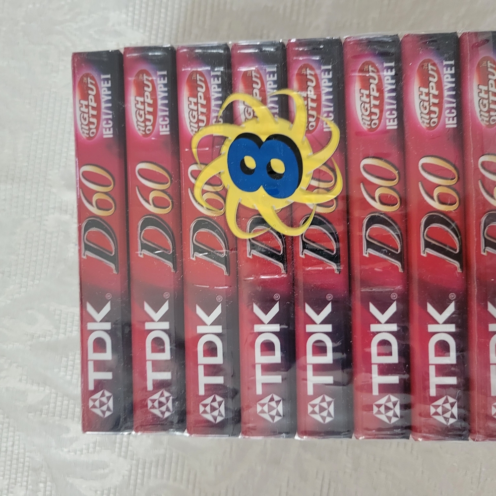 TDK D60 High Output Cassette Tapes
